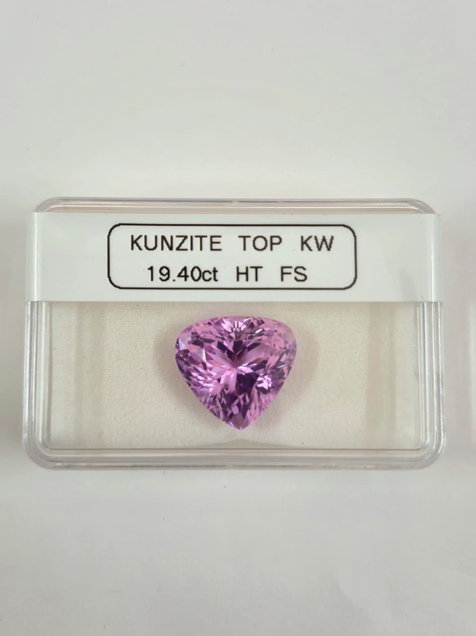Kunzite Gemstone 19.40ct