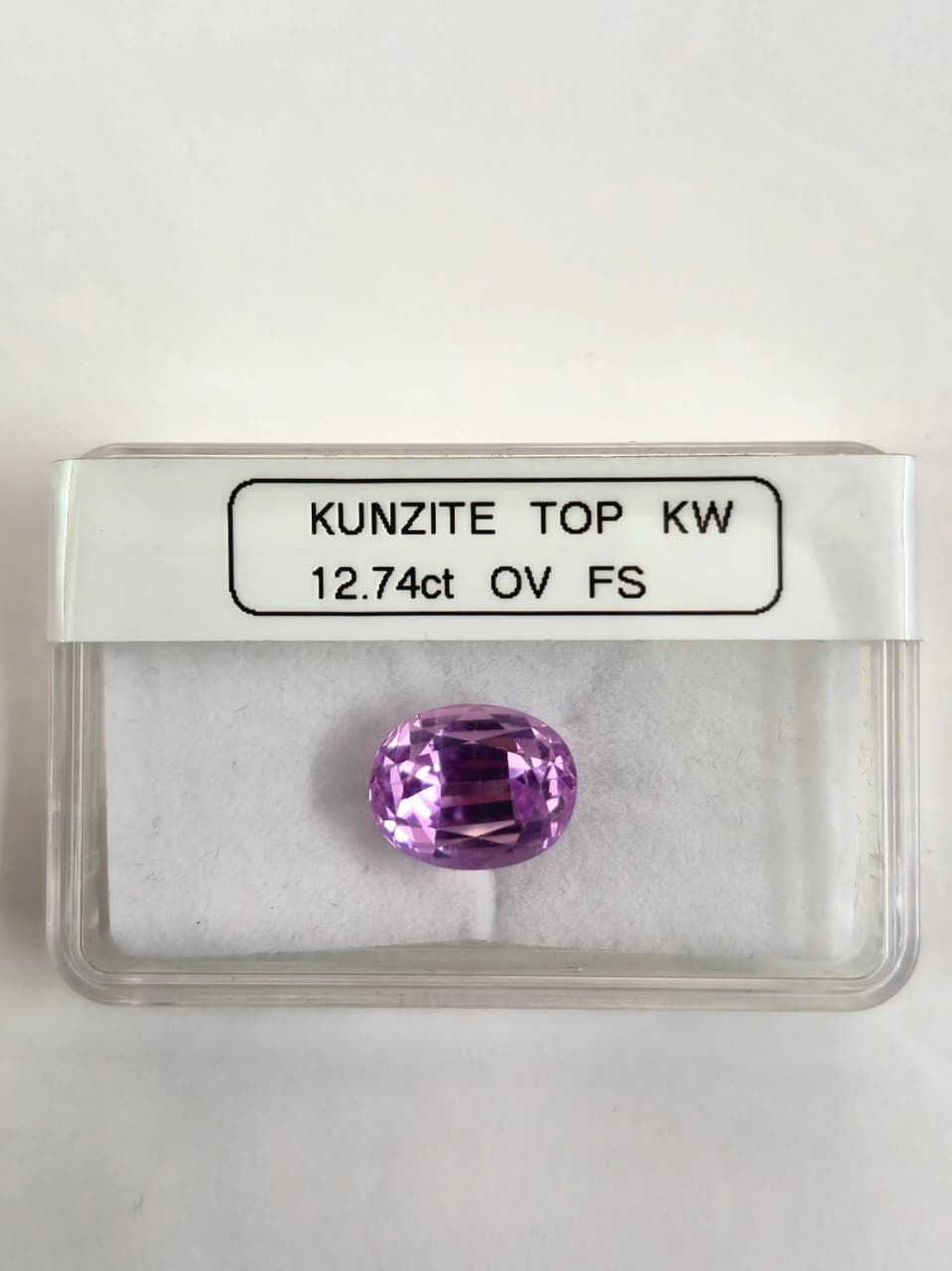 Kunzite Gemstone 12.74ct