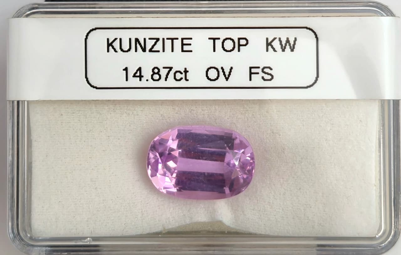 Kunzite Gemstone 14.87ct