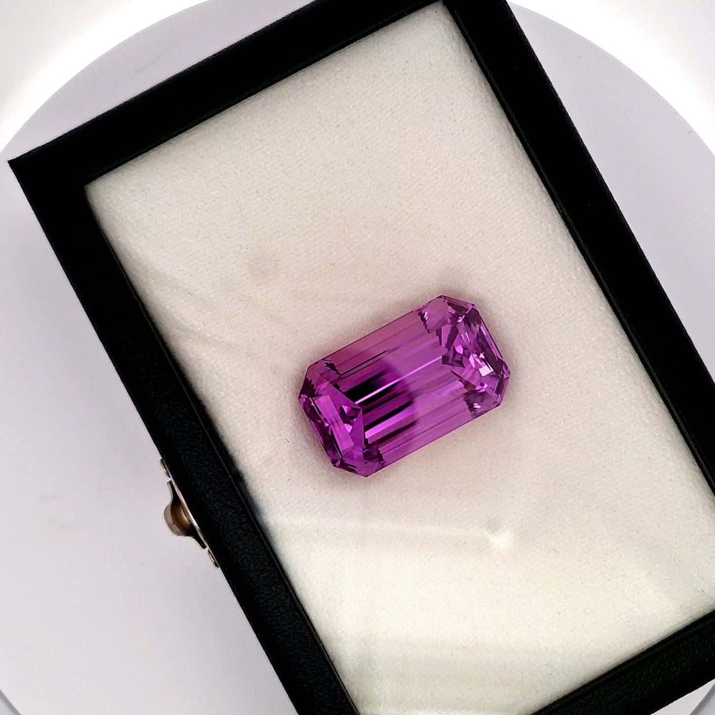 Natural Kunzite Octagon Cut Loose Gemstone | Large Pink Lilac Kunzite | Collector Gem